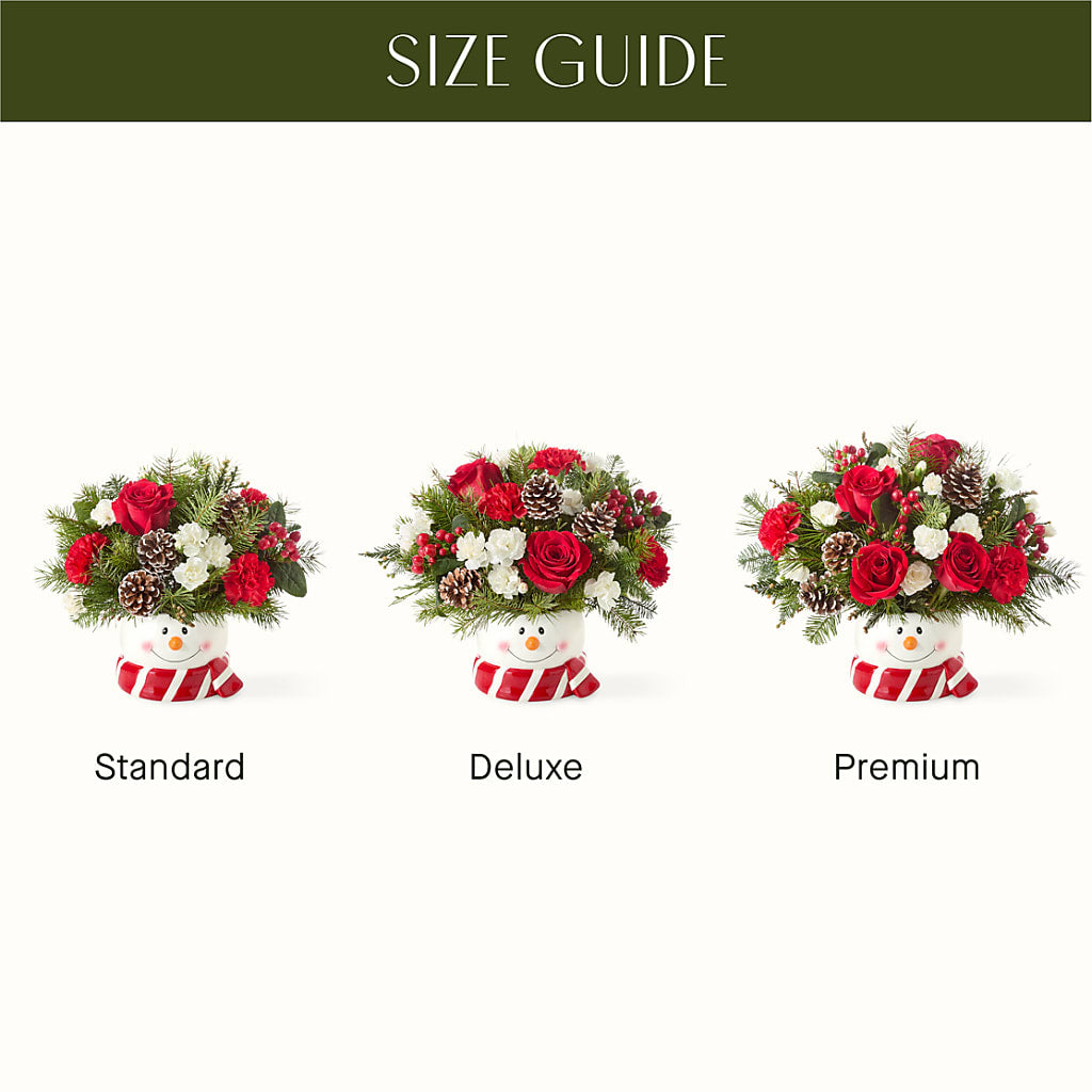 Jolly Snowman Bouquet – Baldwin Park Florist, Baldwin Park CA