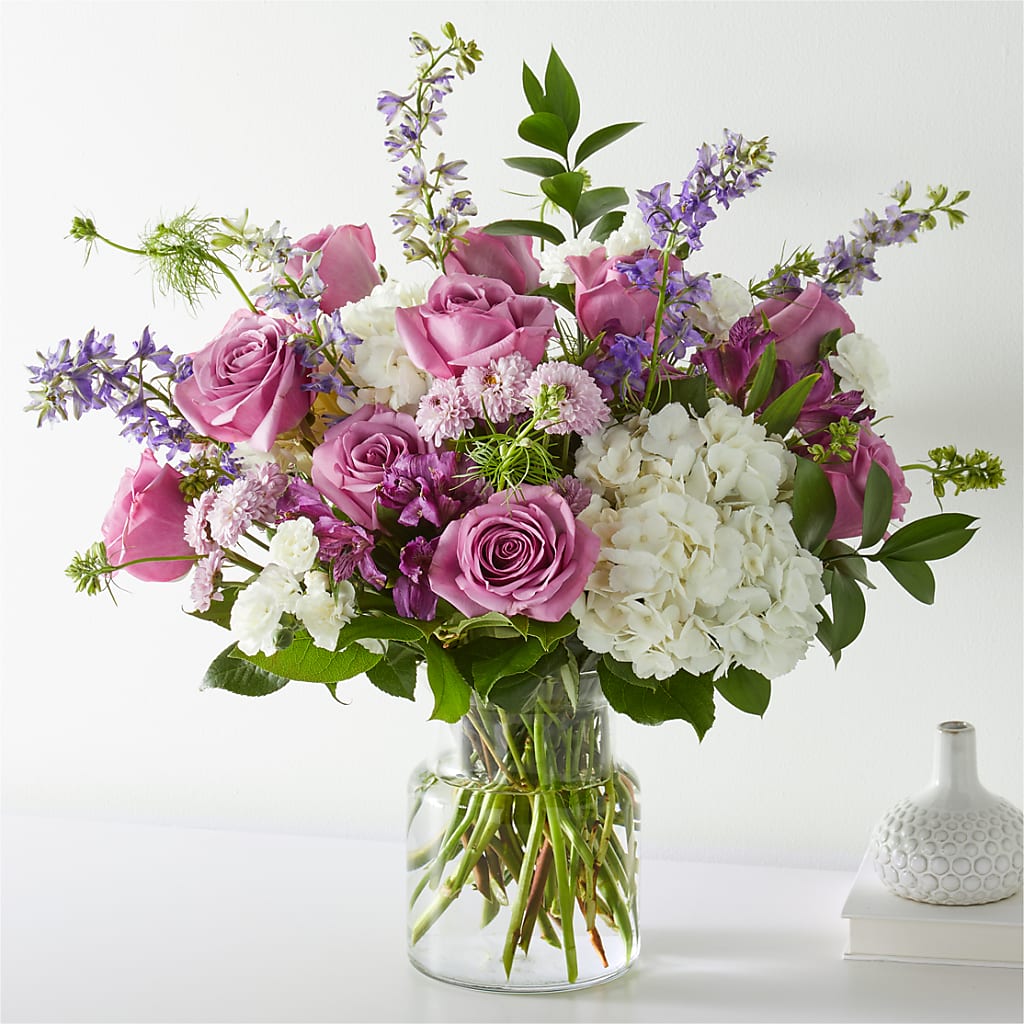 Violet Caress Bouquet – Baldwin Park Florist, Baldwin Park CA