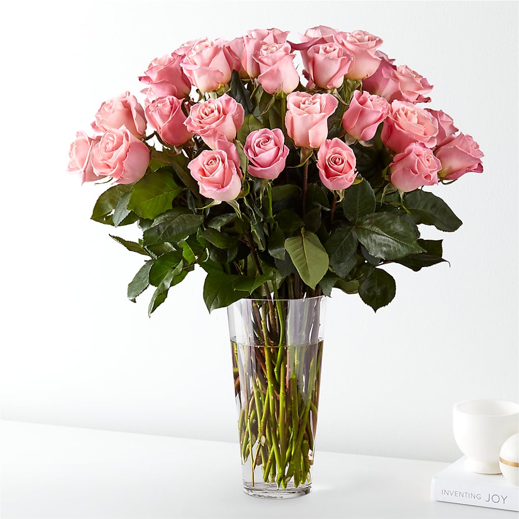 Long Stem Pink Rose Bouquet – Baldwin Park Florist, Baldwin Park CA