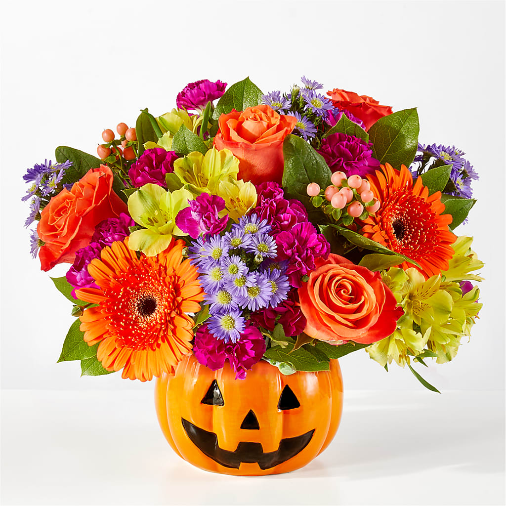 Tricks & Treats Pumpkin – Baldwin Park Florist, Baldwin Park CA