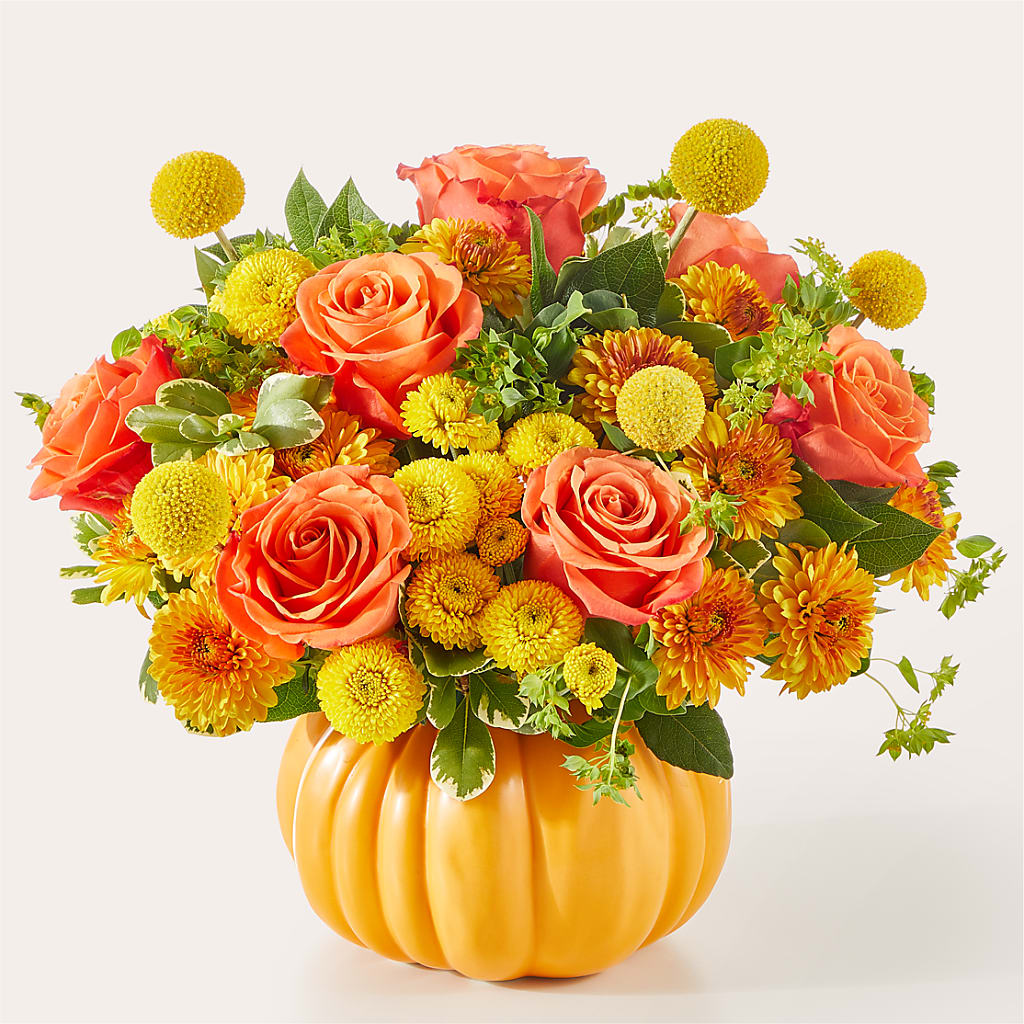 Gourdgeous Pumpkin – Baldwin Park Florist, Baldwin Park CA