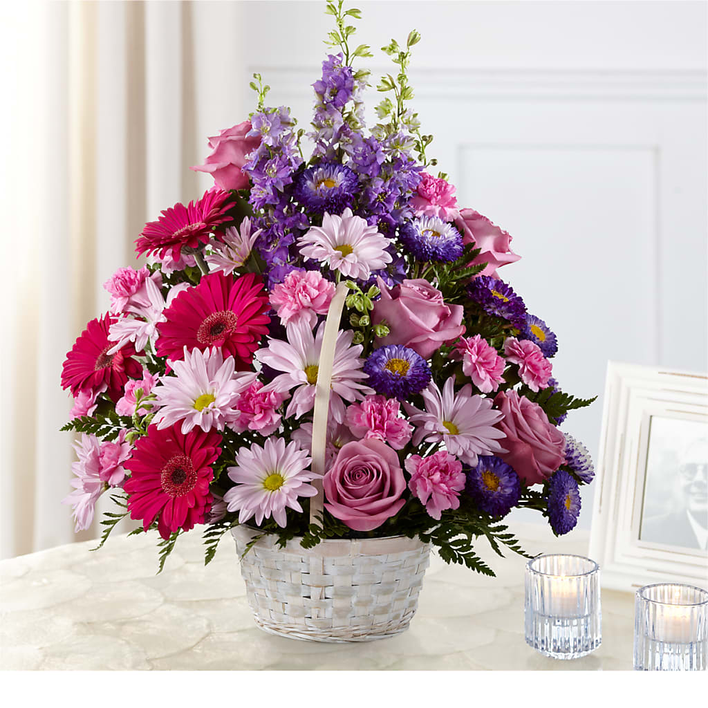 Pastel Peace Basket – Baldwin Park Florist, Baldwin Park CA