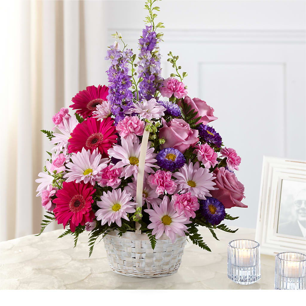 Pastel Peace Basket – Baldwin Park Florist, Baldwin Park CA