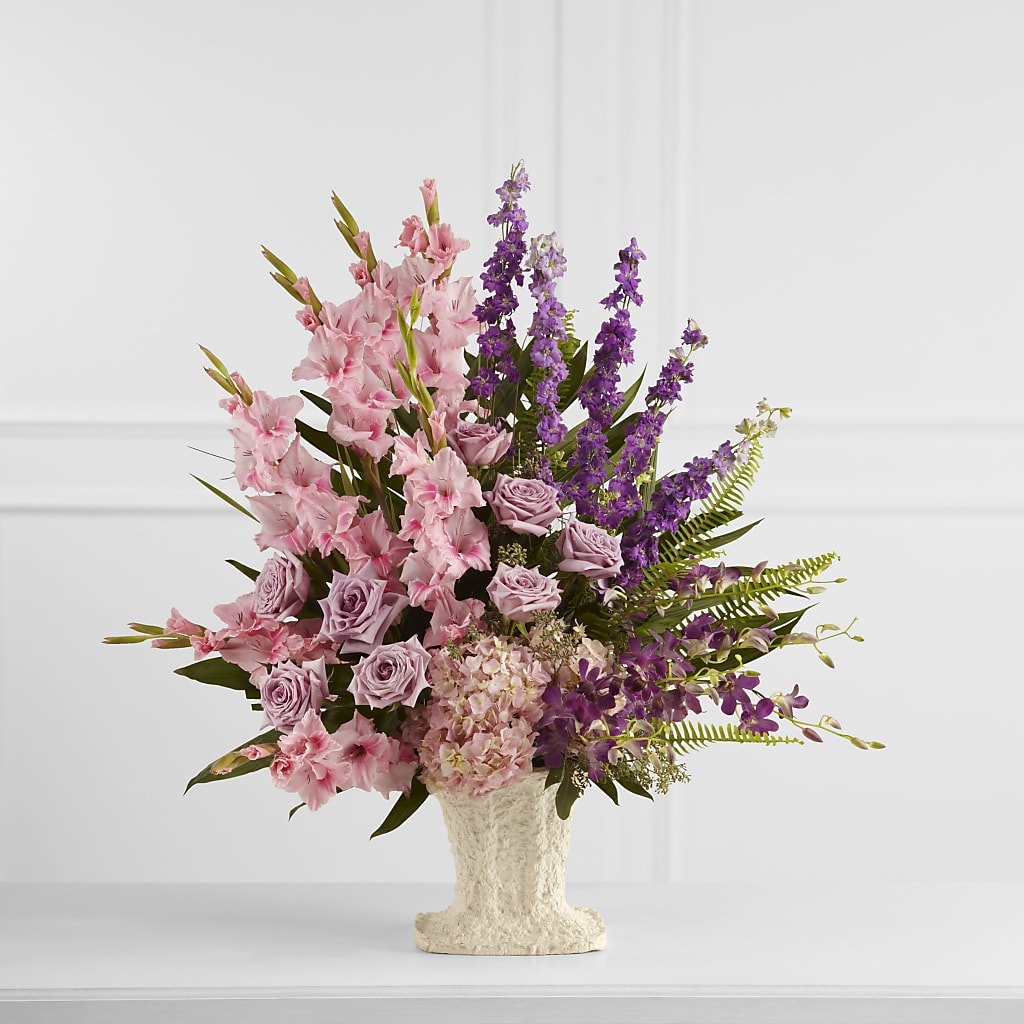 Flowing Garden Arrangement – Baldwin Park Florist, Baldwin Park CA