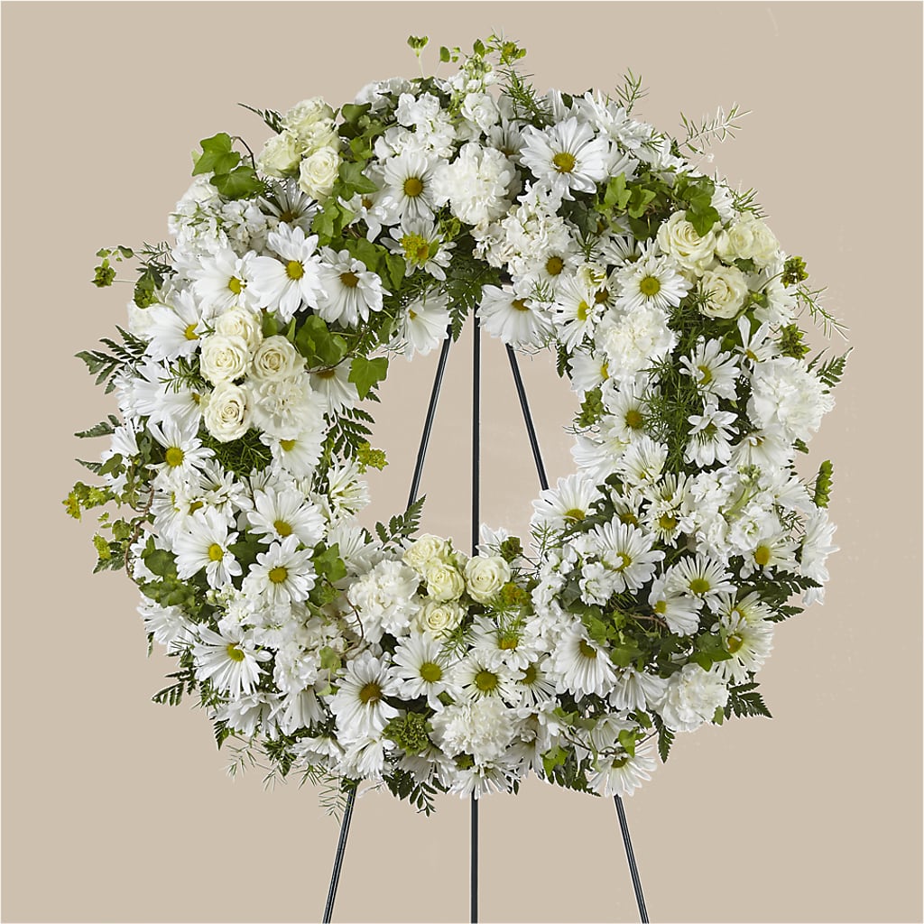 Faithful Wishes Wreath – Baldwin Park Florist, Baldwin Park CA