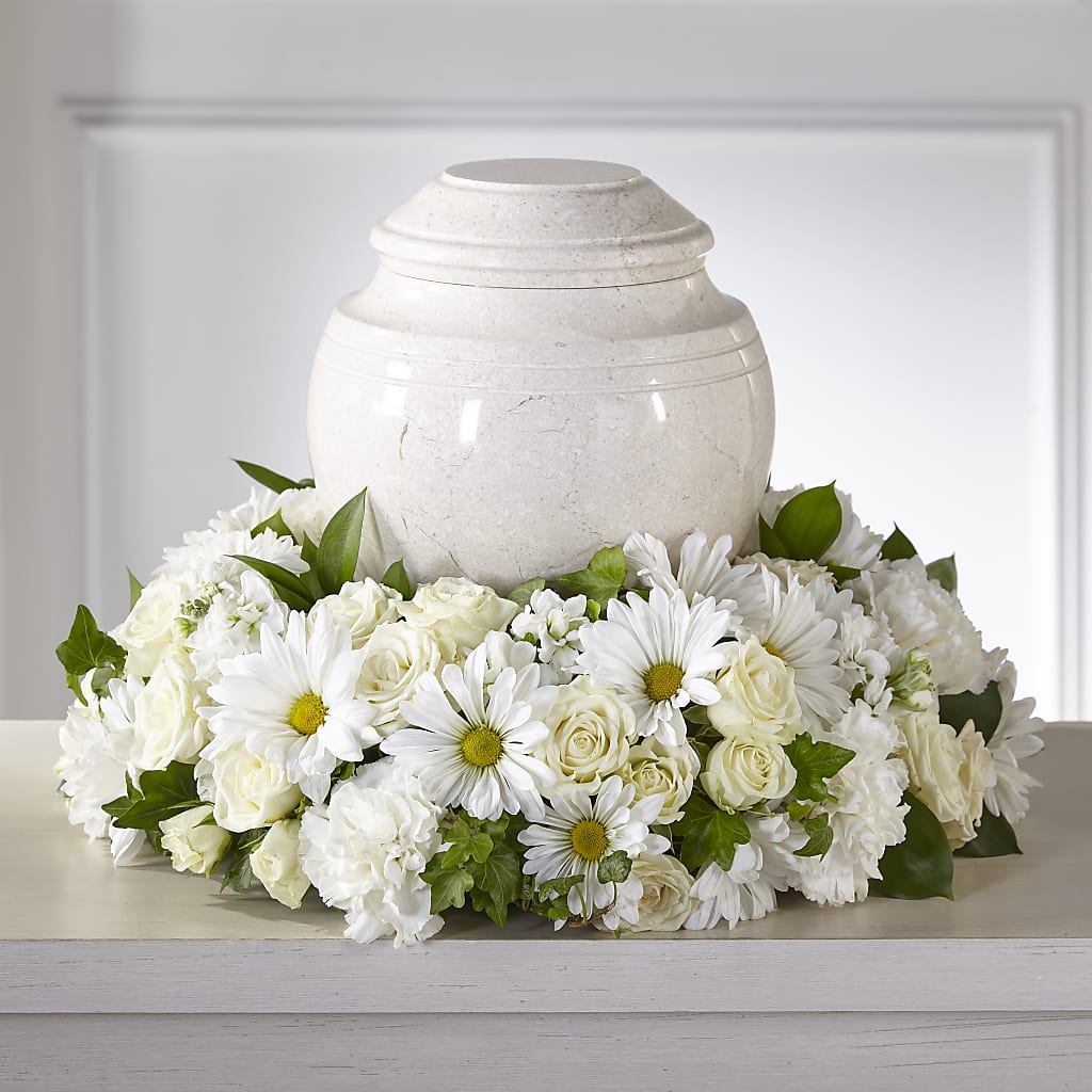 Ivory Gardens Cremation Adornment – Baldwin Park Florist, Baldwin Park CA