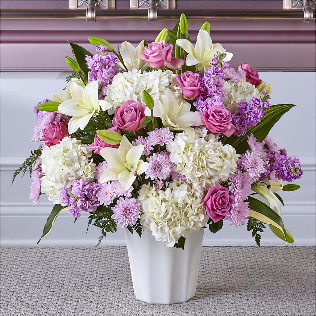 Heaven Sent Floor Basket – Baldwin Park Florist, Baldwin Park CA