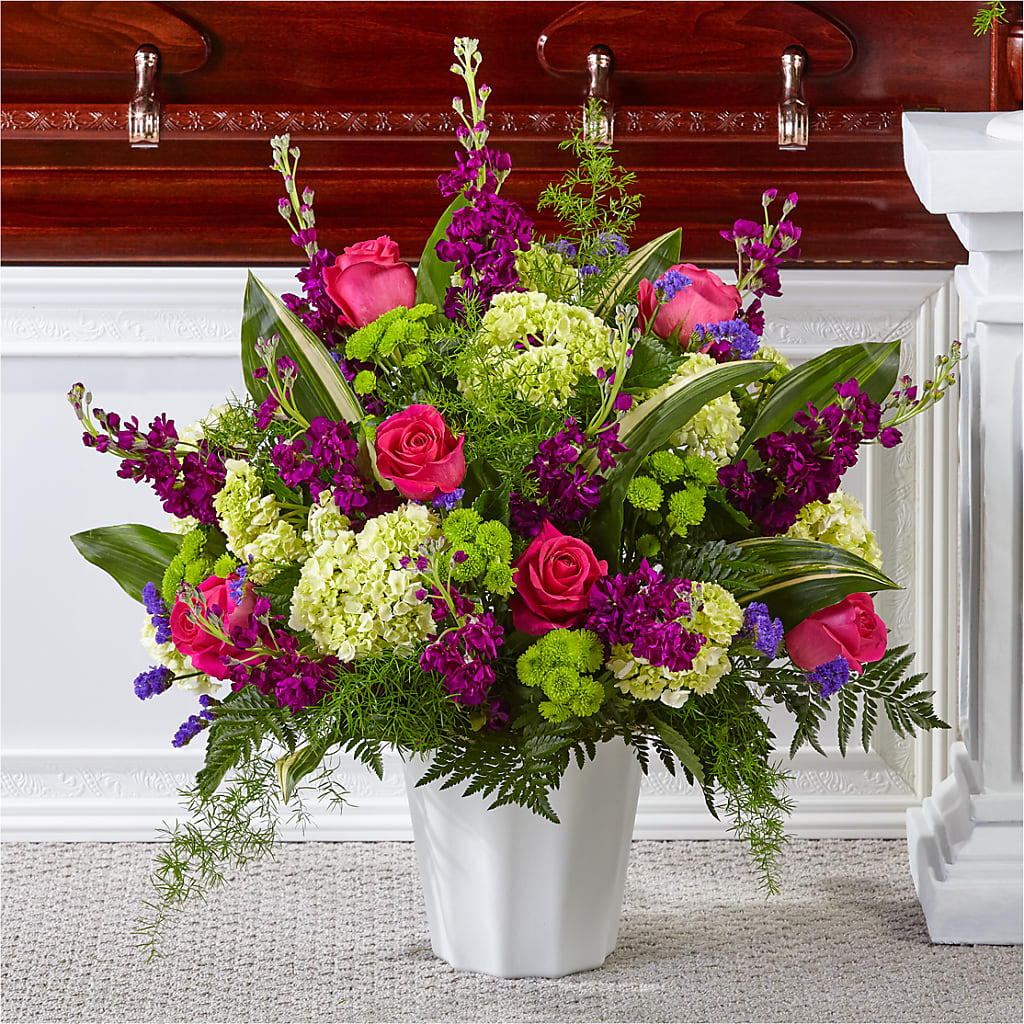 Beautiful Horizons Floor Basket – Baldwin Park Florist, Baldwin Park CA