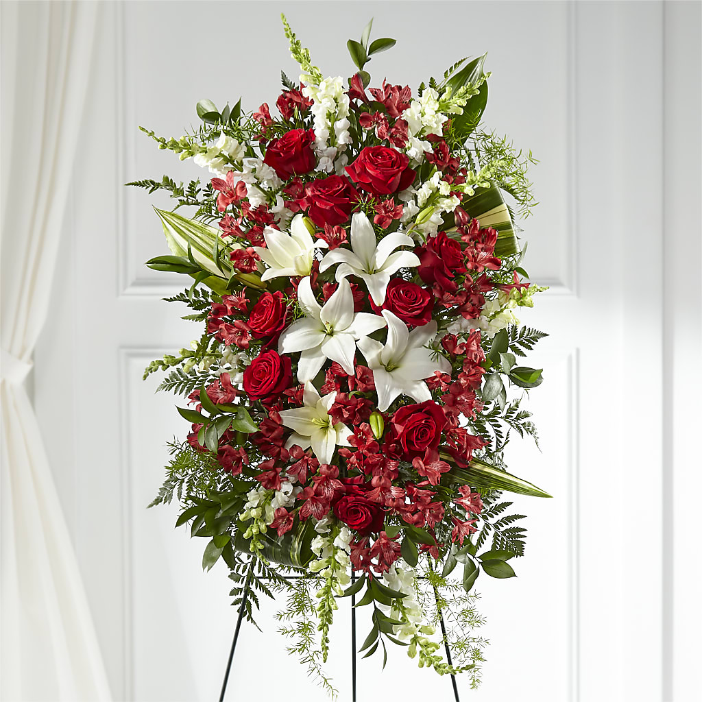 Everlasting Memory Standing Spray – Baldwin Park Florist, Baldwin Park CA