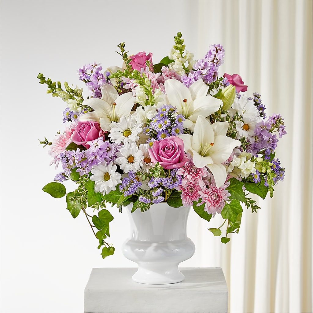 Remarkable Life Urn Arrangement – Baldwin Park Florist, Baldwin Park CA