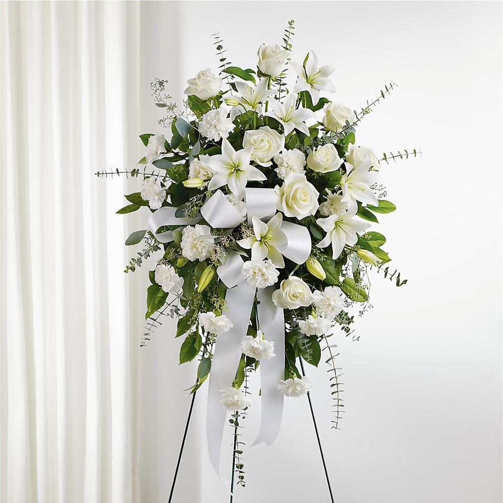 With Care Standing Spray – Baldwin Park Florist, Baldwin Park CA