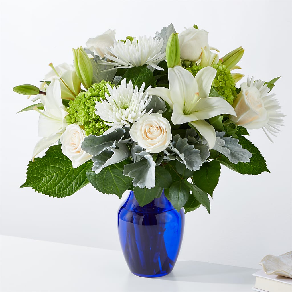 Snowy Dreams Bouquet – Baldwin Park Florist, Baldwin Park CA