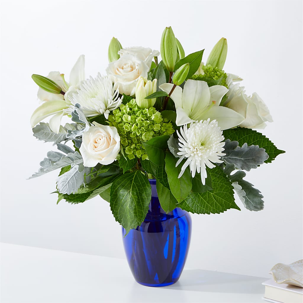 Snowy Dreams Bouquet – Baldwin Park Florist, Baldwin Park CA