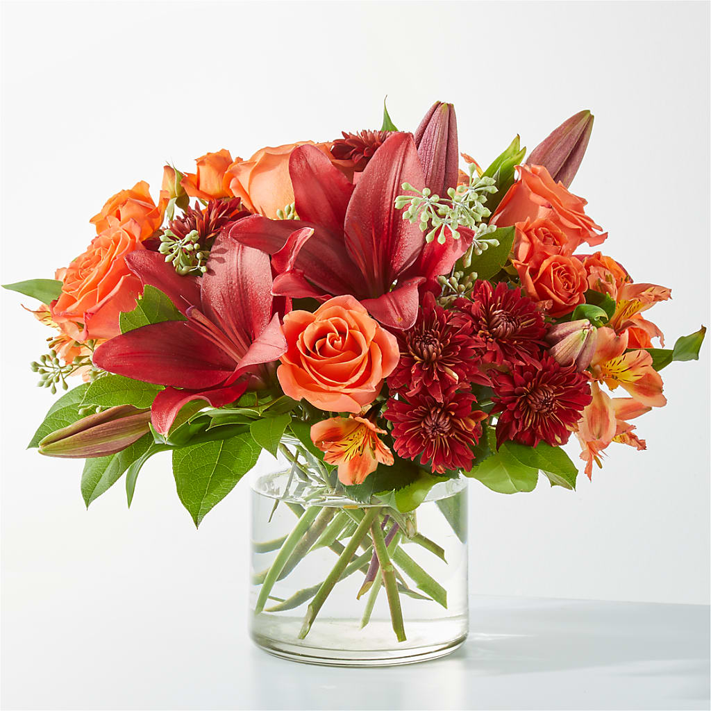 Crimson Leaves Bouquet – Baldwin Park Florist, Baldwin Park CA