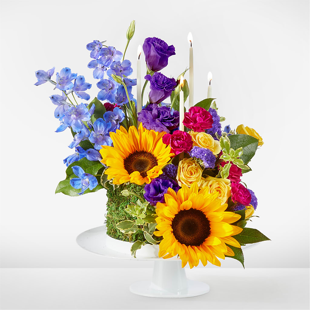 Star of the Day Floral Cake – Baldwin Park Florist, Baldwin Park CA