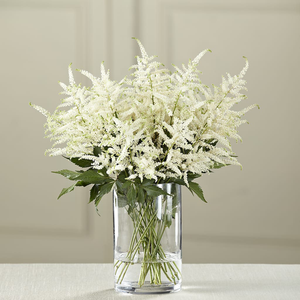 White Astilbe Bouquet – Baldwin Park Florist, Baldwin Park CA