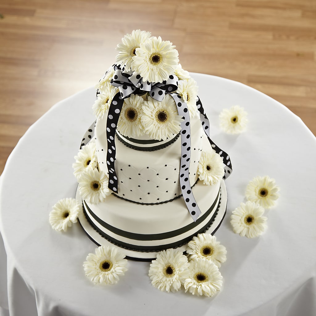 Simple Sophistication Cake Décor – Baldwin Park Florist, Baldwin Park CA