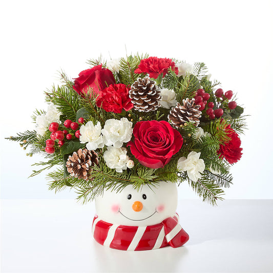 Jolly Snowman Bouquet –  Baldwin Park Florist, Baldwin Park CA