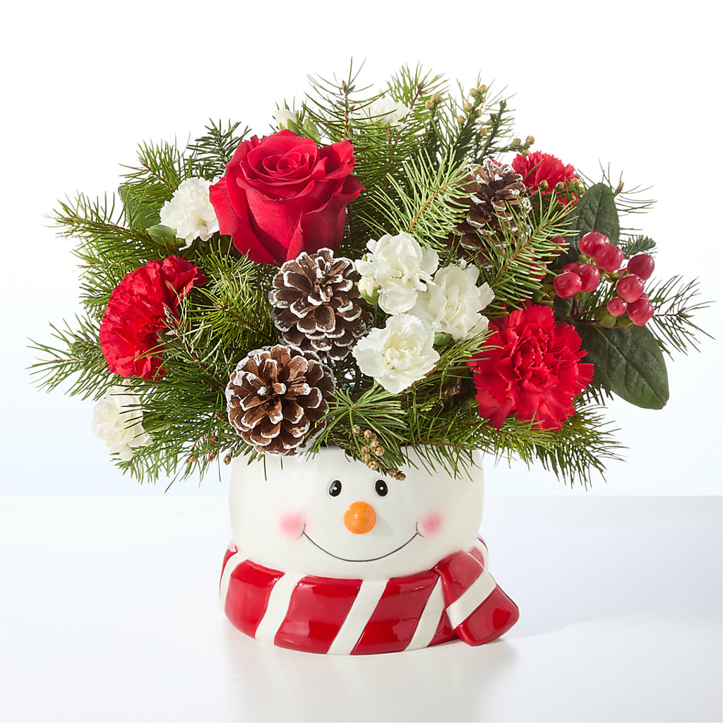 Jolly Snowman Bouquet –  Baldwin Park Florist, Baldwin Park CA