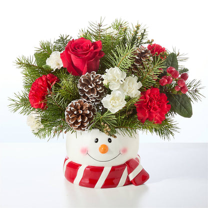 Jolly Snowman Bouquet –  Baldwin Park Florist, Baldwin Park CA