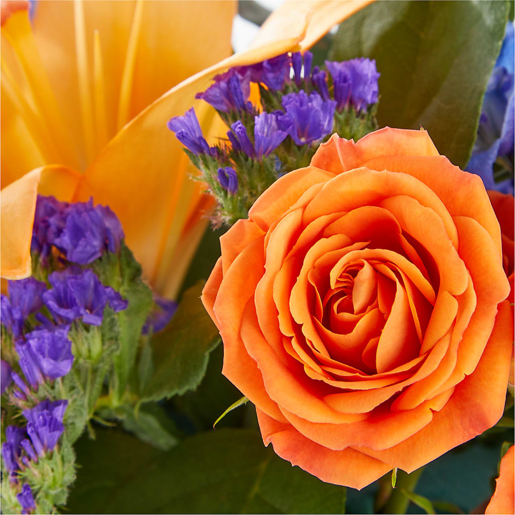 Radiant Citrus Box Bouquet –  Baldwin Park Florist, Baldwin Park CA