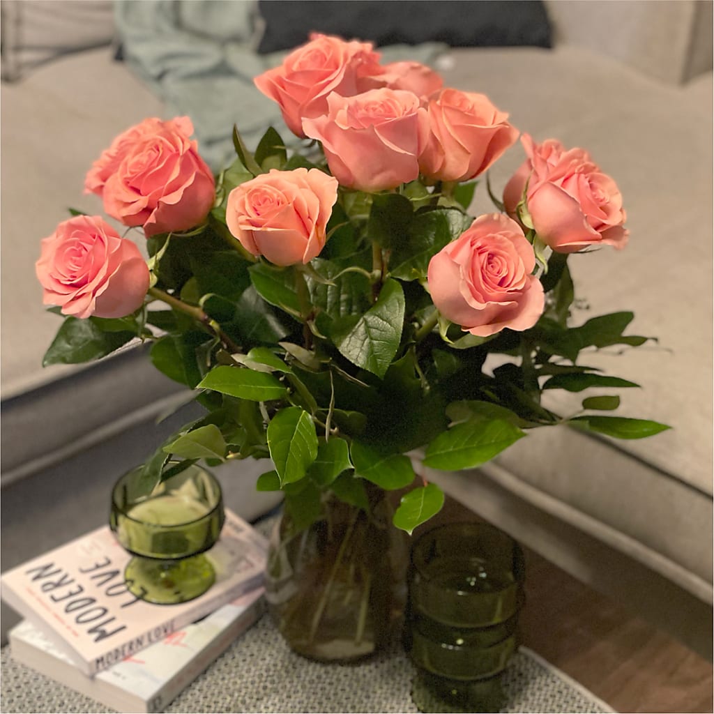 Long Stem Pink Rose Bouquet –  Baldwin Park Florist, Baldwin Park CA
