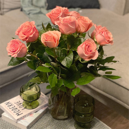 Long Stem Pink Rose Bouquet –  Baldwin Park Florist, Baldwin Park CA