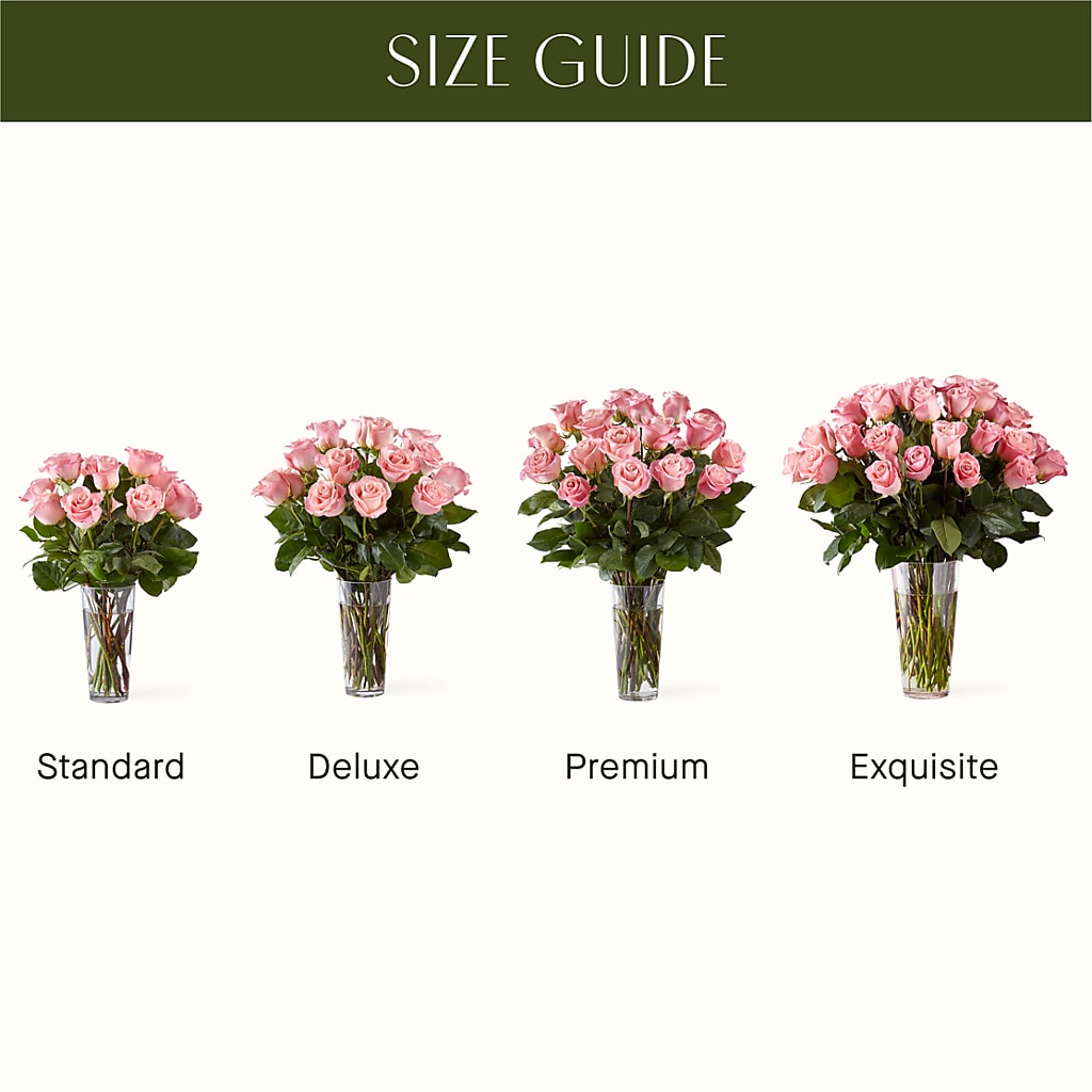 Long Stem Pink Rose Bouquet –  Baldwin Park Florist, Baldwin Park CA