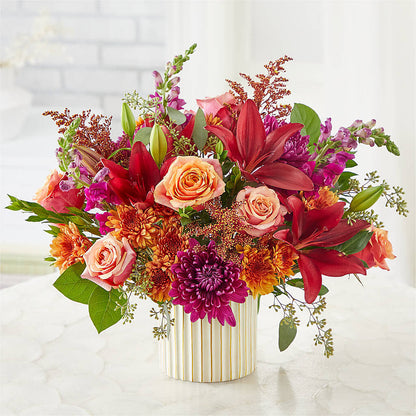 Burgundy Landscape Bouquet –  Baldwin Park Florist, Baldwin Park CA