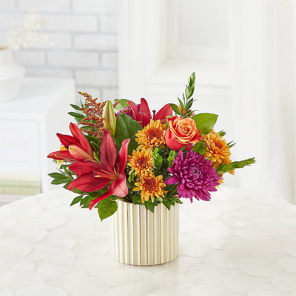 Burgundy Landscape Bouquet –  Baldwin Park Florist, Baldwin Park CA