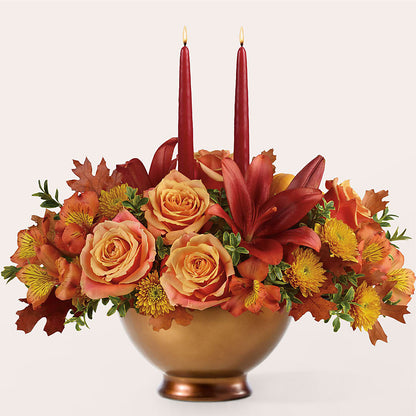 Harvest Table Centerpiece –  Baldwin Park Florist, Baldwin Park CA
