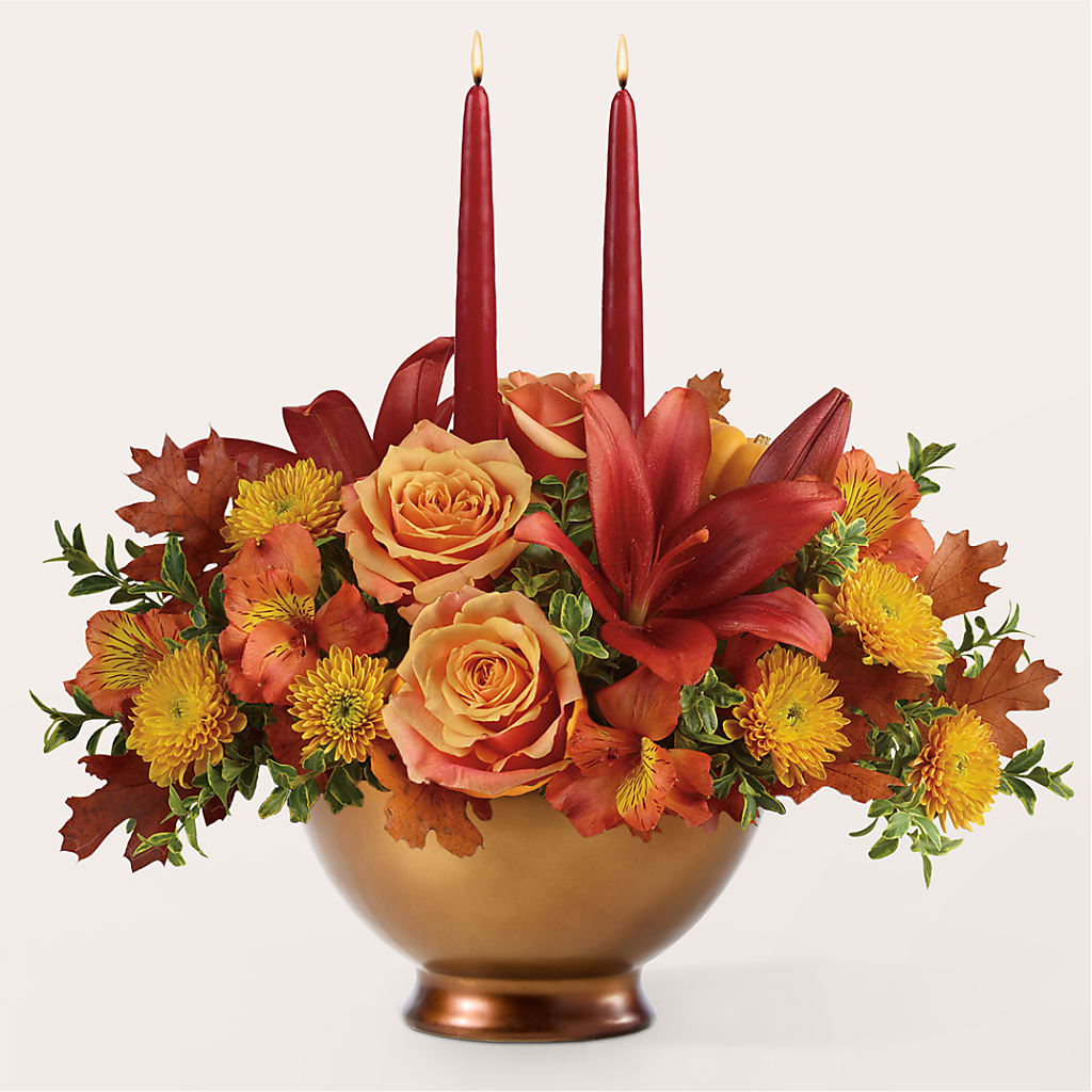Harvest Table Centerpiece –  Baldwin Park Florist, Baldwin Park CA