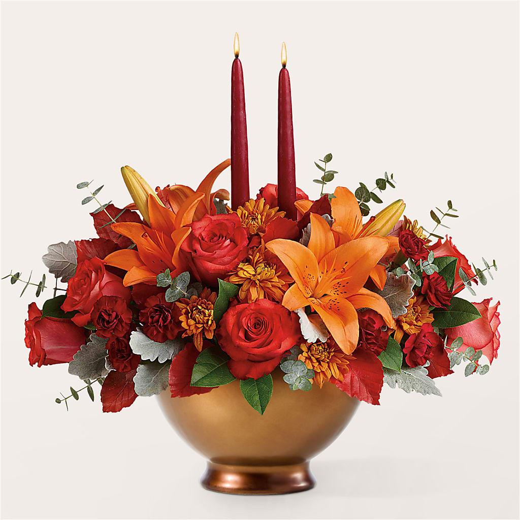 Fruits of Fall Centerpiece –  Baldwin Park Florist, Baldwin Park CA