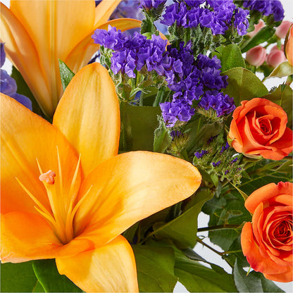 Radiant Citrus Bouquet –  Baldwin Park Florist, Baldwin Park CA
