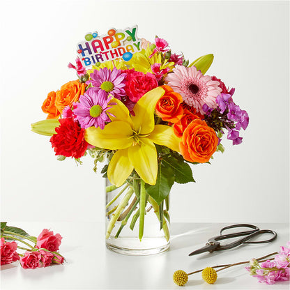 Cue the Confetti - A Florist Original –  Baldwin Park Florist, Baldwin Park CA