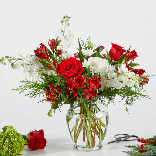 Merry Moment Bouquet – A Florist Original –  Baldwin Park Florist, Baldwin Park CA
