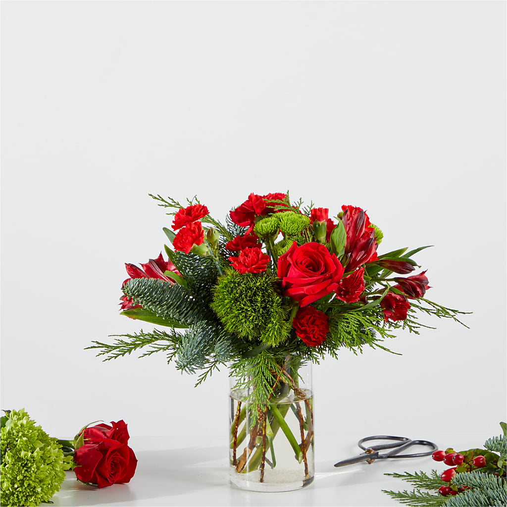 Merry Moment Bouquet – A Florist Original –  Baldwin Park Florist, Baldwin Park CA