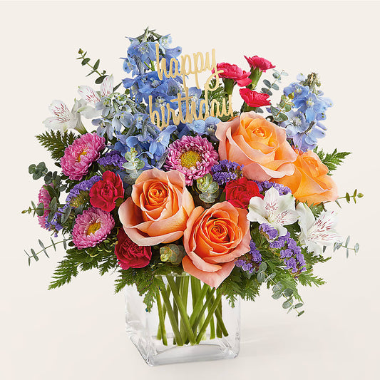 Birthday Bash Bouquet –  Baldwin Park Florist, Baldwin Park CA