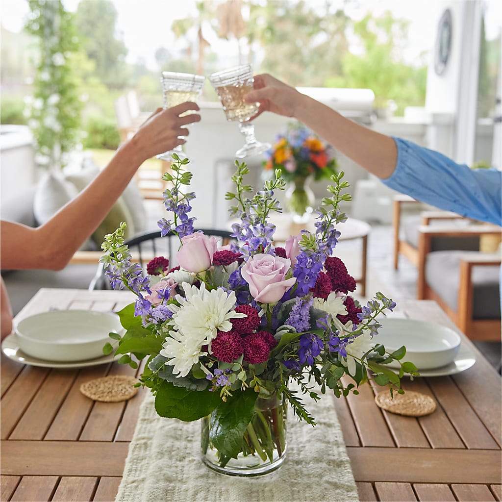 Violet Frost Bouquet –  Baldwin Park Florist, Baldwin Park CA
