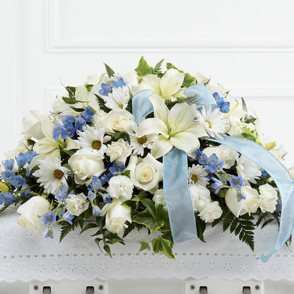 Tender Treasure Casket Spray –  Baldwin Park Florist, Baldwin Park CA