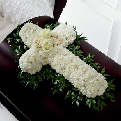 Peaceful Memories Casket Spray (Standard) –  Baldwin Park Florist, Baldwin Park CA