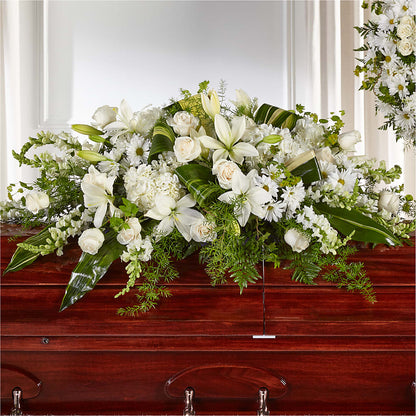 Abundance Casket Spray –  Baldwin Park Florist, Baldwin Park CA