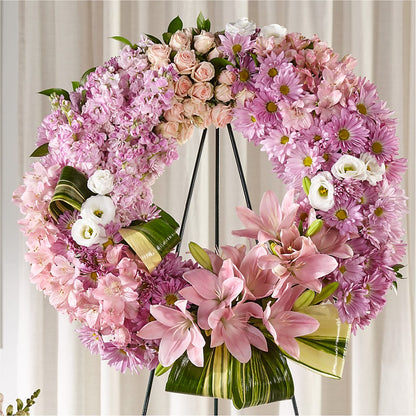 Gift of Warmth Wreath –  Baldwin Park Florist, Baldwin Park CA