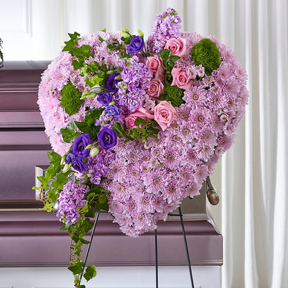 Treasured Love Standing Heart –  Baldwin Park Florist, Baldwin Park CA