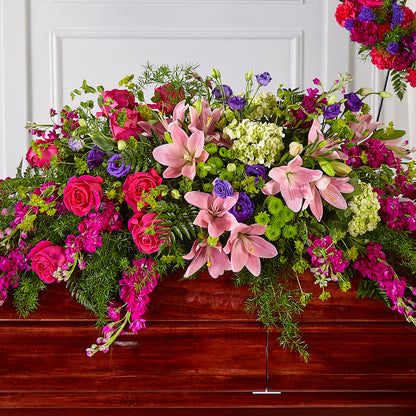 Radiant Tribute Casket Spray –  Baldwin Park Florist, Baldwin Park CA