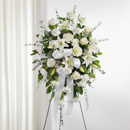 With Care Standing Spray –  Baldwin Park Florist, Baldwin Park CA