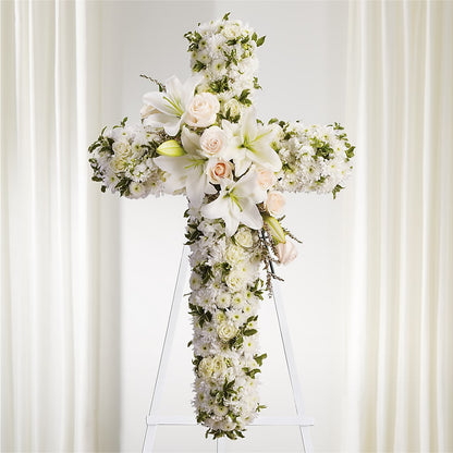 Spiritual Guidance Standing Spray –  Baldwin Park Florist, Baldwin Park CA