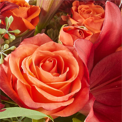 Crimson Leaves Bouquet –  Baldwin Park Florist, Baldwin Park CA