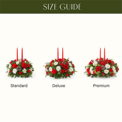 Holiday Soiree Centerpiece –  Baldwin Park Florist, Baldwin Park CA
