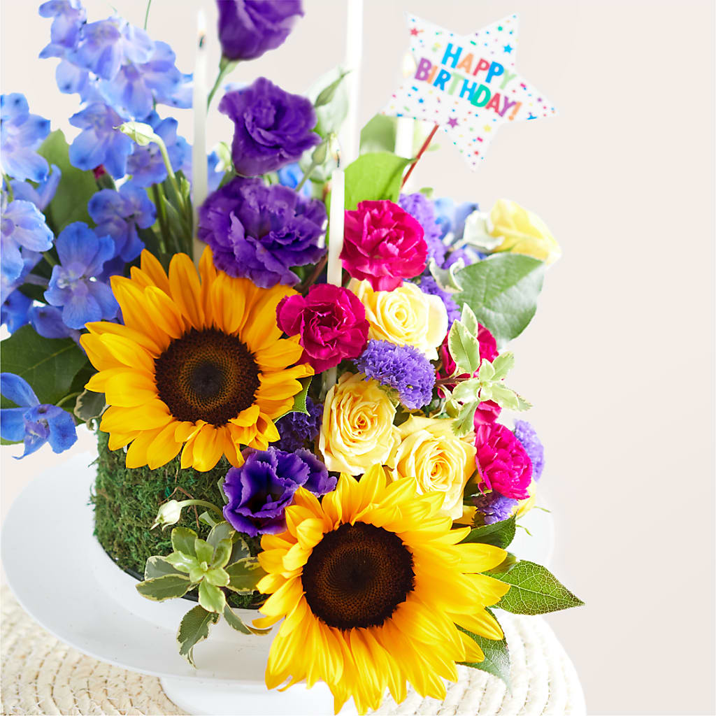 Star of the Day Floral Cake –  Baldwin Park Florist, Baldwin Park CA